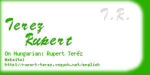 terez rupert business card